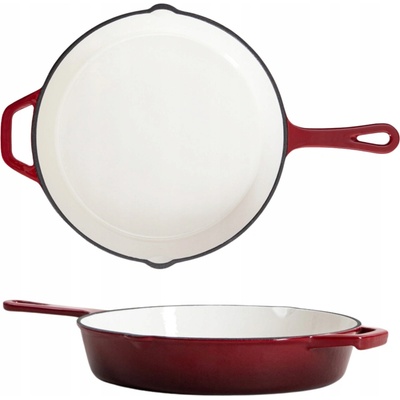 HOMLA Panvica liatinová ANDREAS bordová ombre 26 cm
