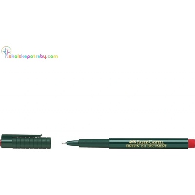 Faber Castell Finepen 1511 červená