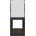 Vimar 30339. CG Адаптер за RJ45 Keystone конектор Linea, 1М, с капак, Black, (VM30339.CG)