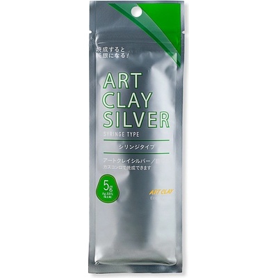Art Clay Silver stříbrná modelovací hlína ve stříkačce bez hrotu 5g 1 ks