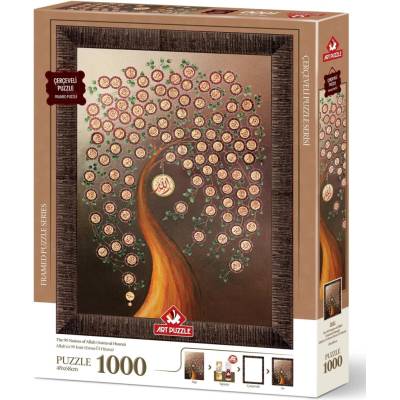 ART s rámom a lepidlom 3v1 99 mien Alaha 1000 dielov