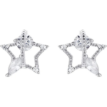 Silenti Jewelry Сребърни обеци "Прозорливост