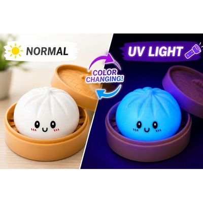 Squishy Dumpling Bun UV Edition