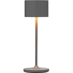 blomus Преносима настолна лампа FAROL MINI, 19, 5 см, LED, топло сив, алуминий, Blomus (BM67048)