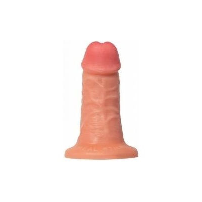 TOYFA Realistic dildo Caliber 14/5 , PVC, flesh, length 14cm, diameter 5cm