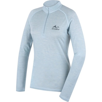 Husky merino termobielizeň Merow Zip faded mint