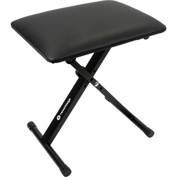Revoltage KB2025BLK Метален стол за пиано Black (KB2025BLK)