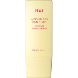 House of Hur Weightless Sun Fluid SPF50+ PA++++ - Лек слънцезащитен флуид с екстракт от юджа 50мл