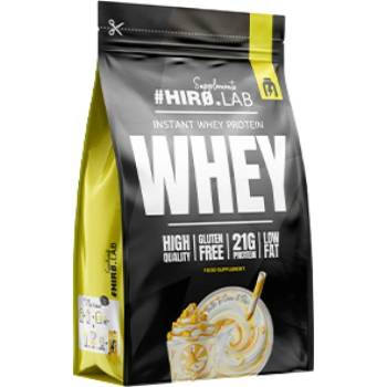 Hiro.Lab Instant Whey Protein | High Quality Whey Concentrate [2270 грама /ПЛИК/] Ванилов сладолед с круша