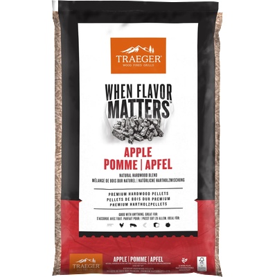 Traeger Дървени пелети APPLE 9 kg, Traeger (TRAEPEL415)