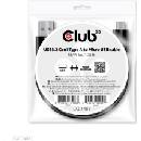 Club3D CAC-1408 USB 3.2 Gen1 Type-A to Micro USB Cable M/M, 1m