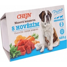 Chejn Primo Adult Dog hovězí a mrkev 8 x 425 g