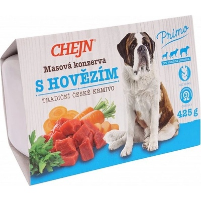 Chejn Primo Adult Dog hovězí a mrkev 8 x 425 g – Zboží Mobilmania