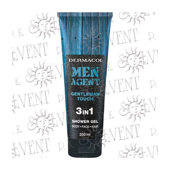 Dermacol Men Agent Gentleman Touch sprchový gél 3v1 250 ml