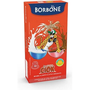 10 бр. капсули Borbone DjGusto Ciock(детска напитка) съвместими с Nespresso®