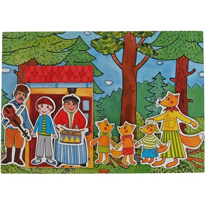 Marionetino Loutky a kulisy k pohádce Budulínek