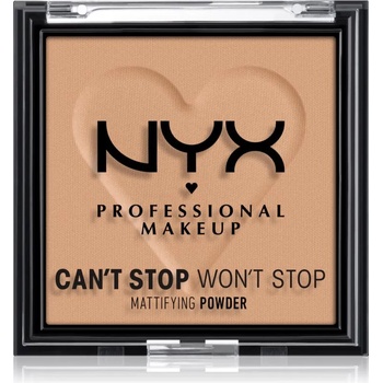 Image 1 of NYX Professional Makeup Can't Stop Won't Stop Mattifying Powder матираща пудра цвят 06 Tan 6 гр