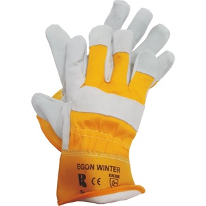 BAN Milín Ban egon winter 03102 / Кожени комбинирани изолирани ръкавици 10.5 (03102-105)