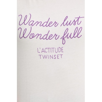 Twinset тениска дамска памучна (261AT2151)