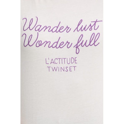 Twinset тениска дамска памучна (261AT2151)