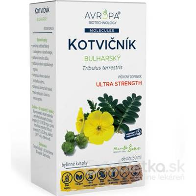 AVROPA Kotvičník Bulharský bylinné kvapky 50 ml
