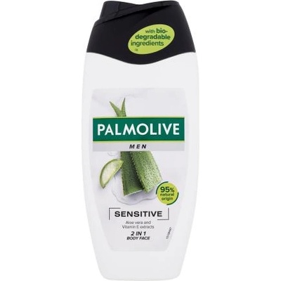 Palmolive Men Sensitive освежаващ душ гел за чувствителна кожа 250 ml за мъже