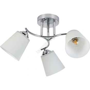 MILAGRO Плафон PAFOS 3xE27/15W/230V, лъскав хром (MI2905)