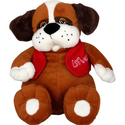 Амек Тойс Плюшена играчка Амек Тойс - Куче с яке, 32 cm (10214)