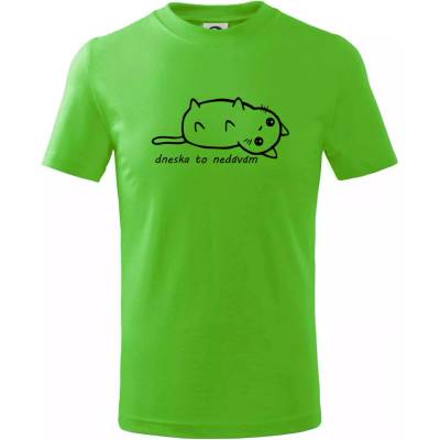 Dnes to nedávam tričko detské Apple Green