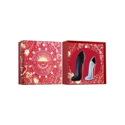 Carolina Herrera Good Girl, SET: EDP 80 ml + Vlasový závoj 30 ml