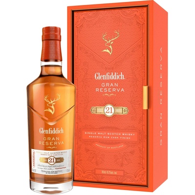Glenfiddich Gran Reserva 21y 40% 0,7 l (kazeta)