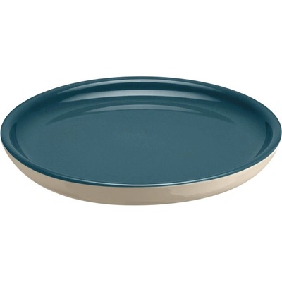 Emile Henry Керамична чиния Ø 18 - цвят синьо-зелен / екрю (eh 8918-b9)