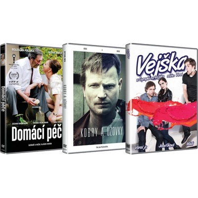 3x České drama: Domácí péče, Vejška, Kobry a užovky DVD