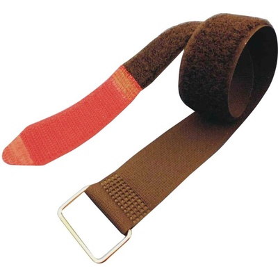 FASTECH® F101-25-630M pásek se suchým zipem, s páskem, háčková a flaušová část, (d x š) 630 mm x 25 mm, černá, červená,