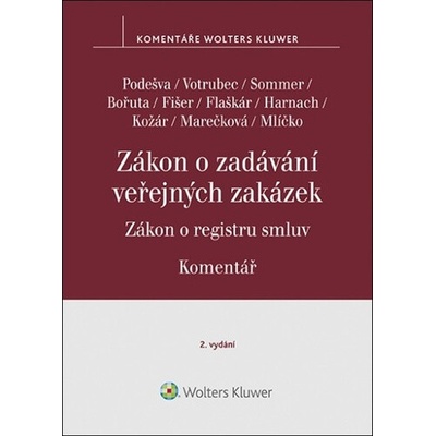 Zákon o zadávání veřejných zakázek: Komentář - Zákon o registru smluv