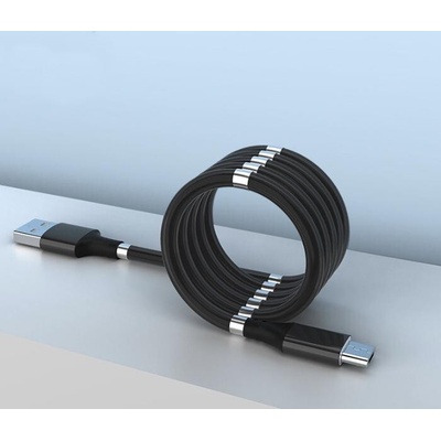 Stablecam 1DJ2024 Magnetický samonavíjací USB nabíjací (Micro USB), 90cm