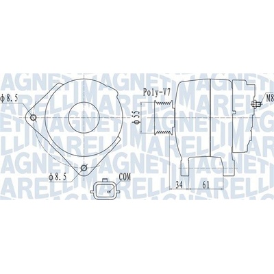 generátor MAGNETI MARELLI 063732054010