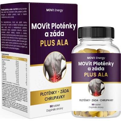 MOVit Ploténky a záda PLUS ALA 90 tablet