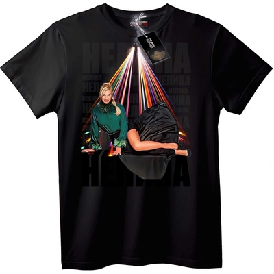 NOONEBRAND Тениска Художествена Helena - XS, Black