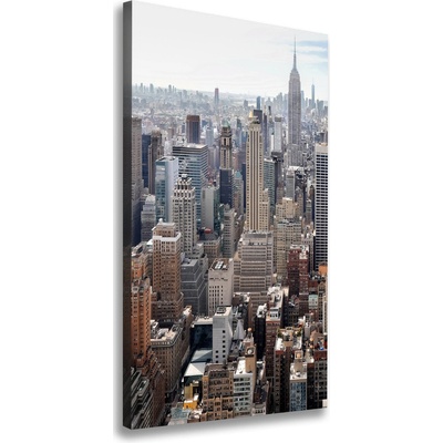 Vertikálny foto obraz na plátne do obývačky New York 50x100 cm