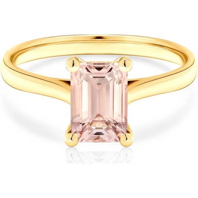 SAVICKI Годежен пръстен Savicki: злато, морганит