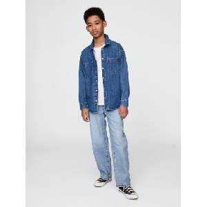 GAP Детски дънки UltraSoft Pull-On Baggy GAP GAP | Sin | Момчешки | 104/110