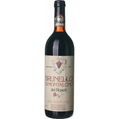 Palazzo Altesi Montalcino Brunello di Montalcino suché červené 1977 0,75 l (holá láhev)