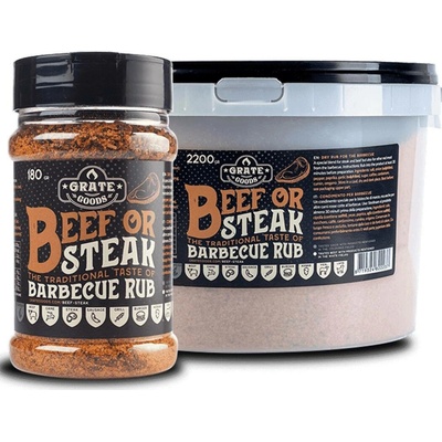 Grate Goods grilovacie korenie na hovädzie mäso alebo steaky BBQ 2,2 kg