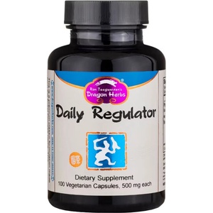 Dragon Herbs При нарушено храносмилане и запек - Daily Regulator, 100 капсули (002648 (264) DH)