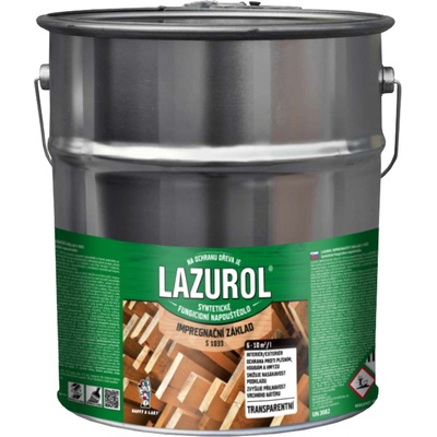 LAZUROL impregnačný základ S1033 číry, 9 l