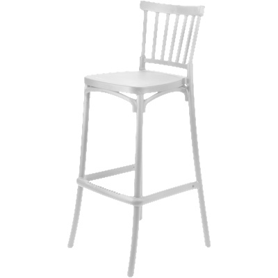 Mira-N HORECANO ARLES Бар стол БЯЛ 36x44xh103 см (HC-42546) (0142546)