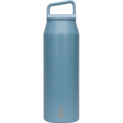 MiiR Láhev s širokým hrdlem šedomodrá termoláhev 950 ml