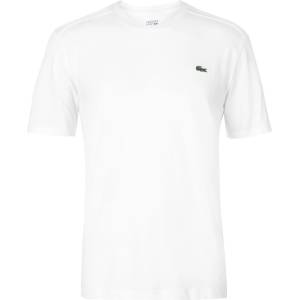 Lacoste Тениска Lacoste Embroidered Logo T Shirt - White 001