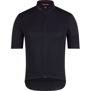 Rapha Мъжка фланелка с къс ръкав за колоездене Rapha Brevet Element Jersey Cycling jersey - Black / Grey (056-3823-0213)